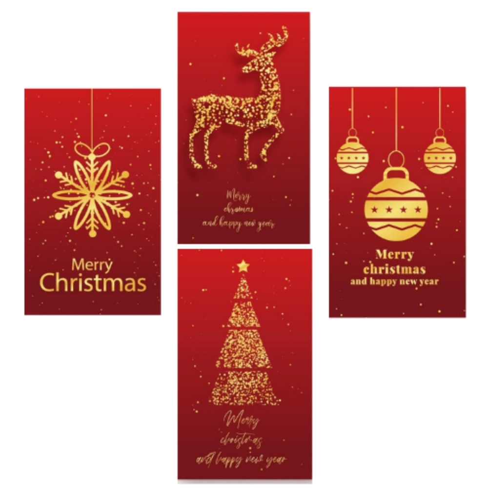 36 Merry Christmas Cards
